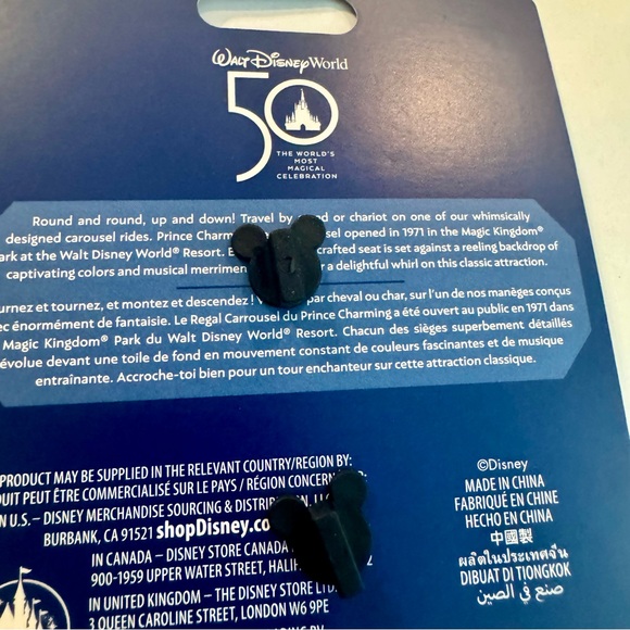 NWT. Mickey Mouse: The Main Attraction Pin, price charming regal carousel. - Picture 9 of 9